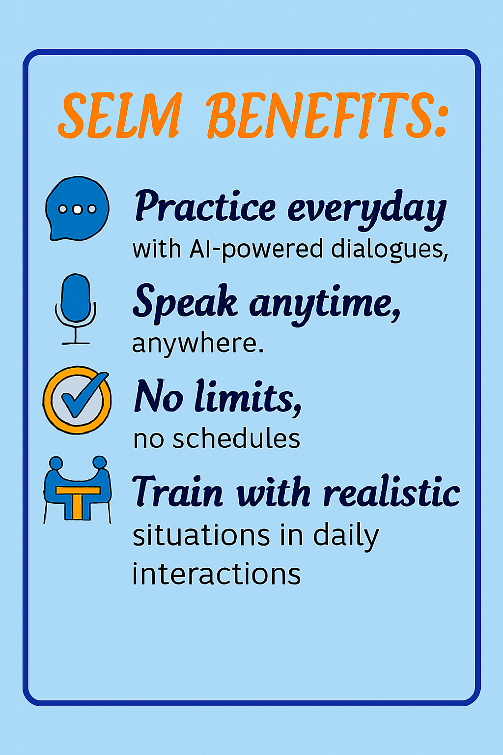 SELM Benefits